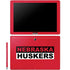 University of Nebraska Red Huskers Galaxy Book 12in Skin